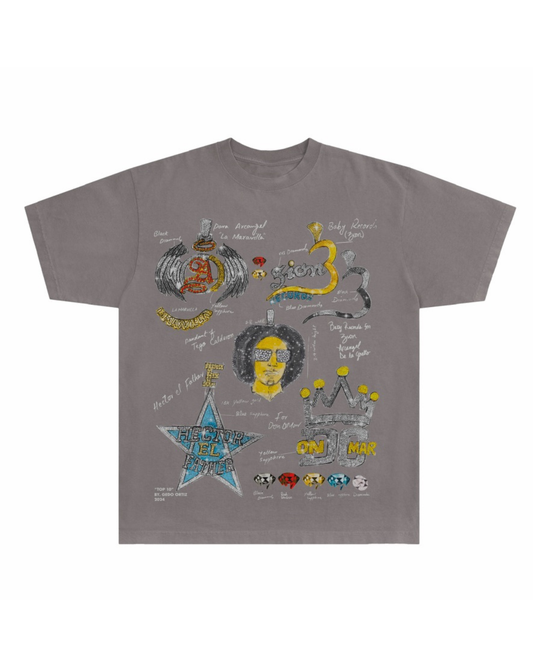 "TOP 10" | HEAVY WEIGHT TEE