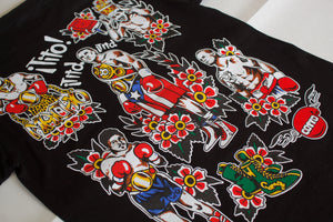 "ISLA DE CAMPEONES" | BLACK | 7.5 MAX HEAVY WEIGHT TEE