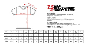 “BLIN DE REYES” 7.5 Max Heavyweight Tee