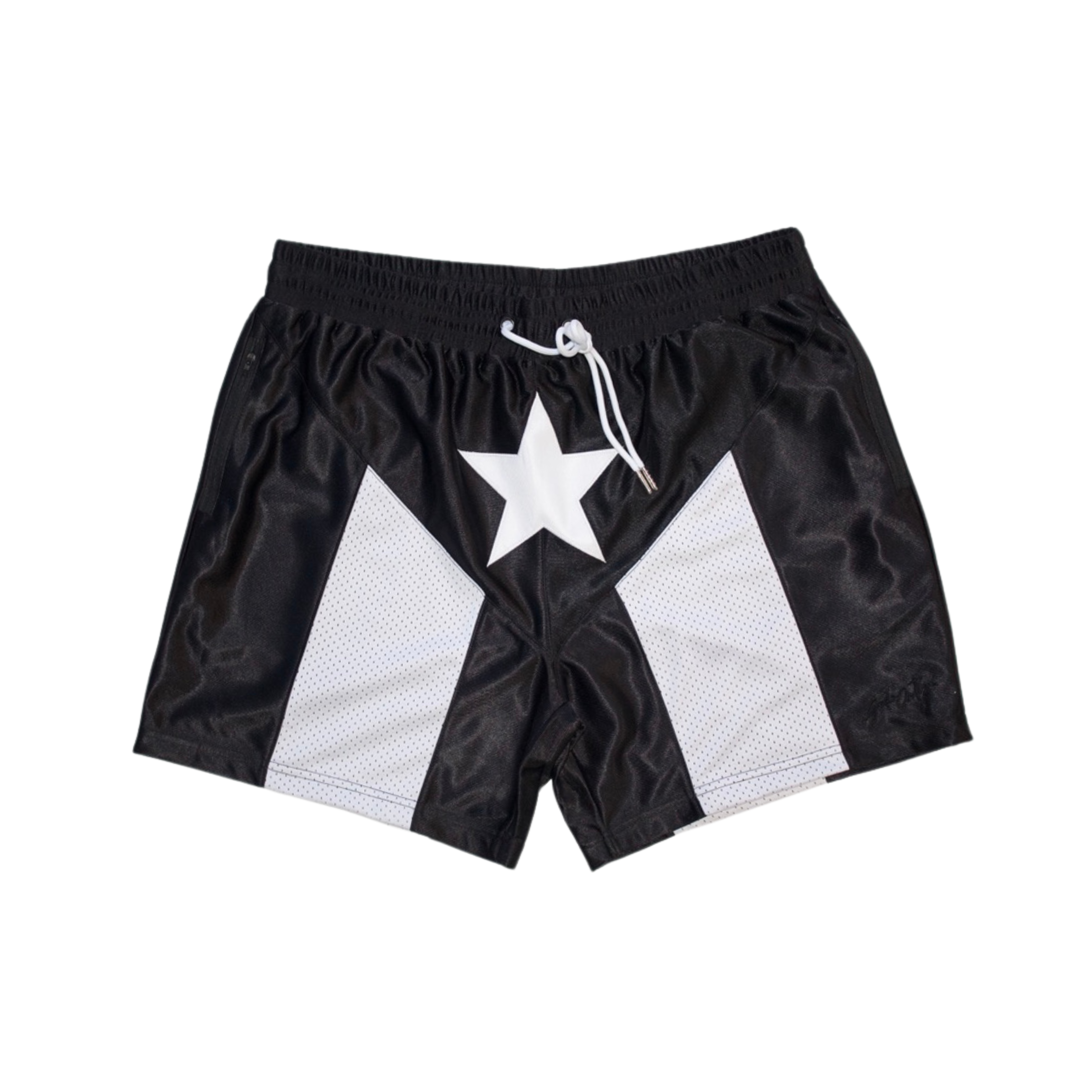 ** Pre-Order "ISLA DE CAMPEONES" | B&W | BOXING / BASKETBALL SHORT