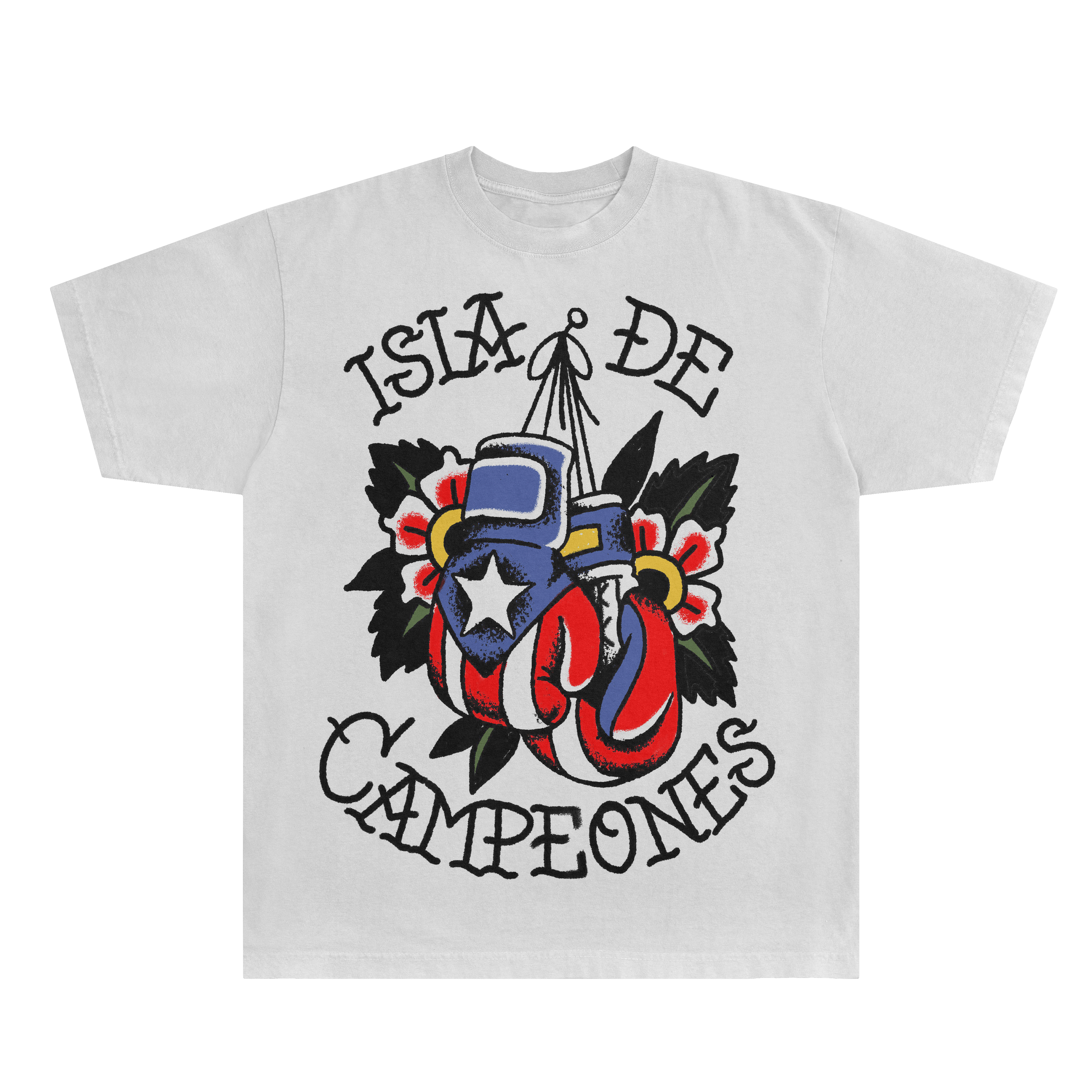"Isla de Campeones" 7.5 Max Heavyweight Tee